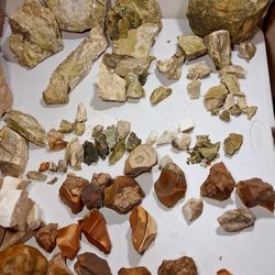 Lot Of Minerals And Gems
