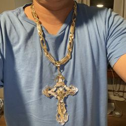 14mm 14k plated Italian Milano - 925 Silver