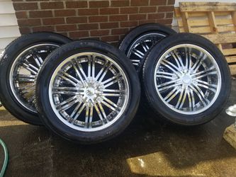 22" RIMS with TIRES