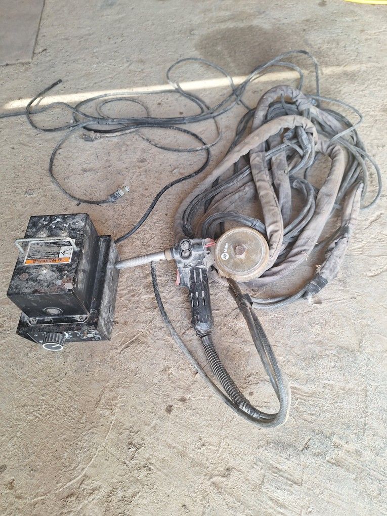 Millers Spool Gun And Sga 100 C Control Box