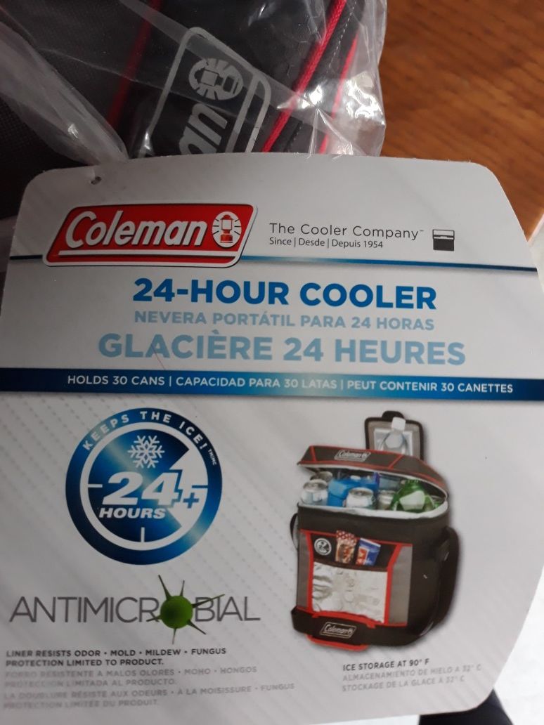 New Coleman Glacier 30 can Cooler