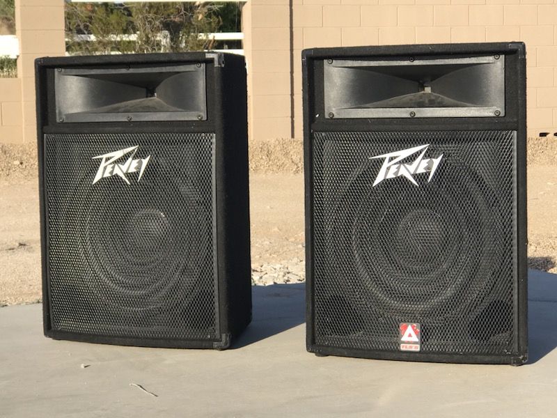 Pair of 15” Peavey TLS 5 Passive Speakers