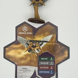 HeroScape Vintage 2006 EMPRESS KIOVA Figurine With Card