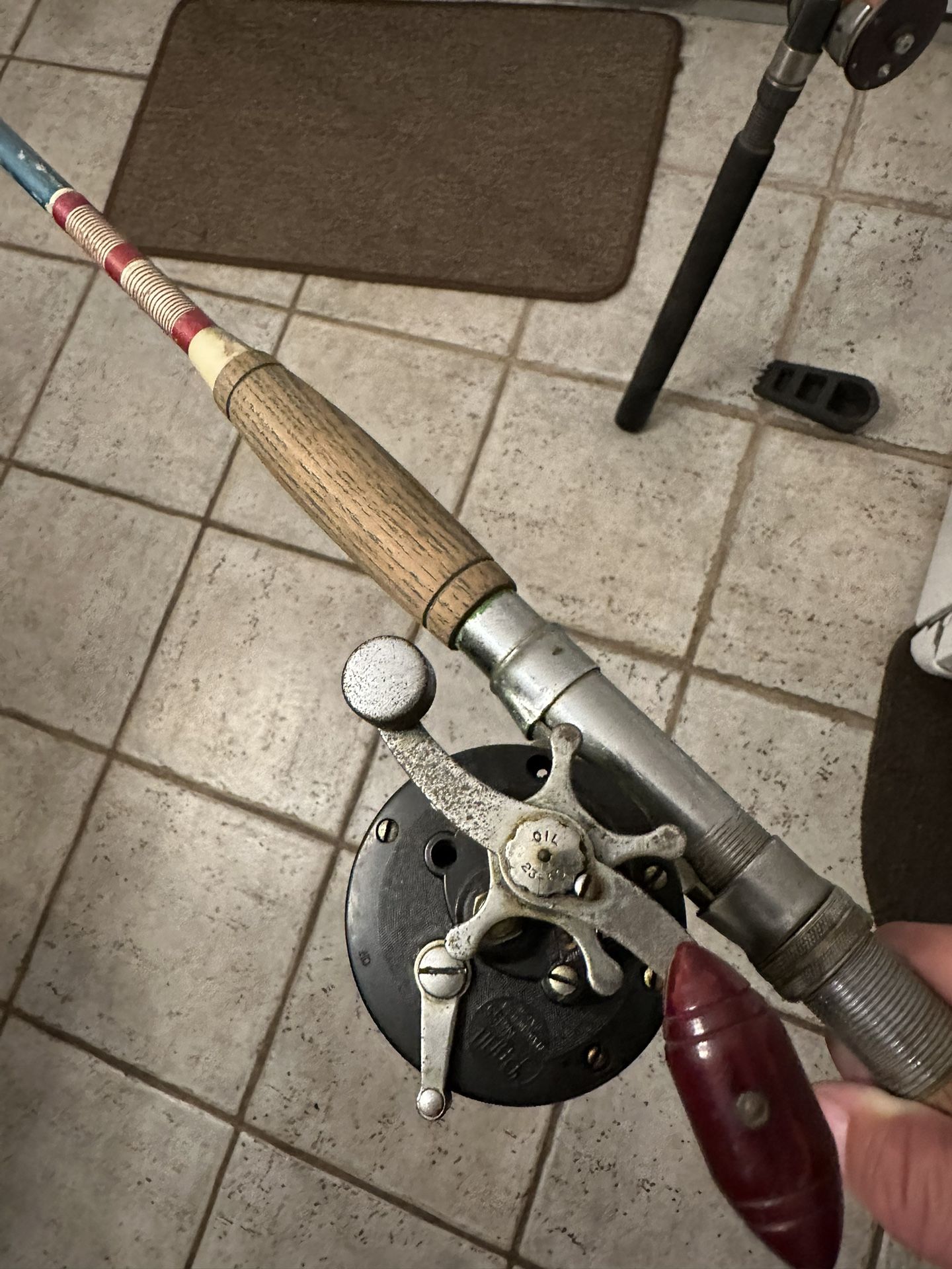 Penn 155 Real With A 6 Ft rod Fishing Pole