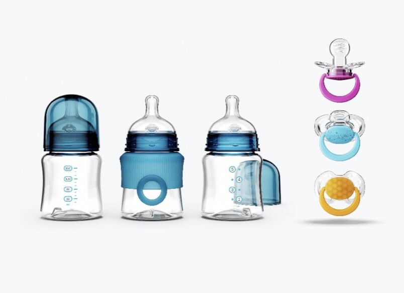 Smilo baby bottles and pacifiers