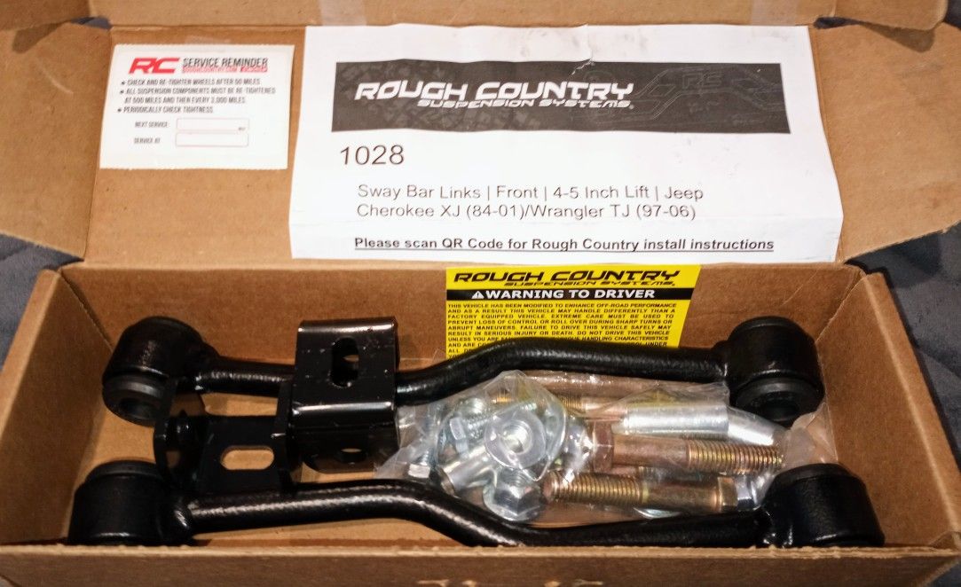 Swaybar End Links & Lift Kit Parts Jeep