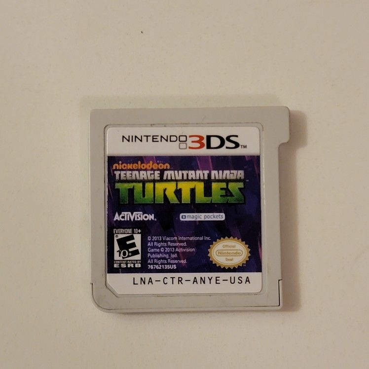 Nintendo 3DS Nickelodeon Teenage Mutant Ninja Turtles