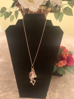 Vintage Cookie Lee Charm Necklace