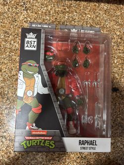 Teenage Mutant Ninja Turtles Raphael Street Style Red Jacket Chase 