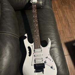 Ibanez JEMJR Steve Vai Signature JEM Series Electric Guitar White