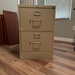 Two Draw Filing Cabinet 