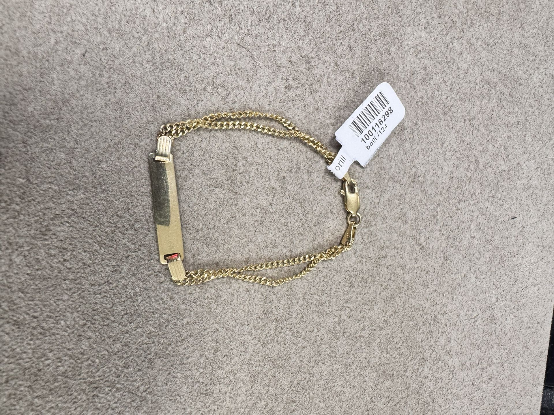 14k Baby ID Bracelet