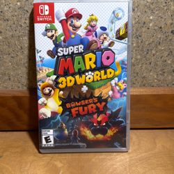 Super Mario 3-D World + Bowser Fury For Nintendo Switch 