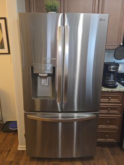 LG fridge freezer french door almost new