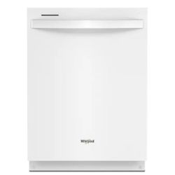 Brand new, factory sealed Whirlpool Eco Series 24-inch Built-In Dishwasher in White.