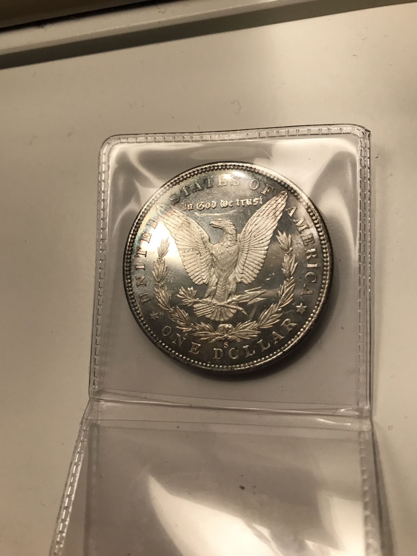 1880 S Morgan Silver Dollar DMPL
