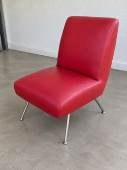 Modern red chair