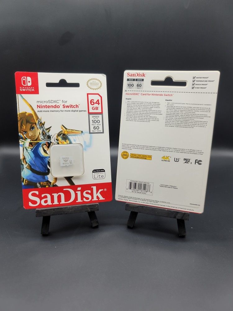 Nintendo Switch MicroSDXC 64GB Zelda Edition ( New / Sealed )