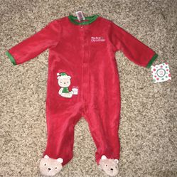 Little Me my 1st christmas size 6m 