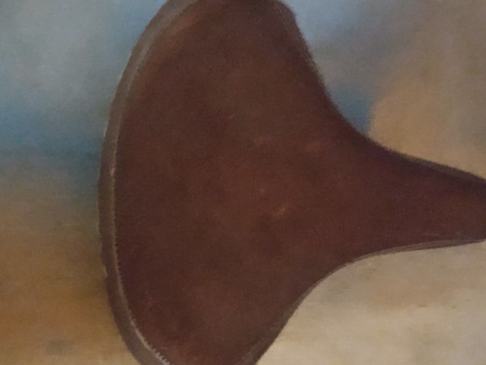 Brown Bicycle Seat. Huffy