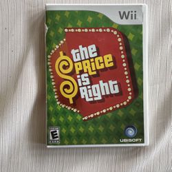 Price Is Right Wii Game