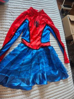 SpiderGirl Superhero Costume Dress size 8-10