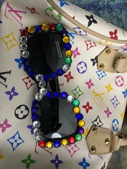 Rainbow Bling Sunglasses  New