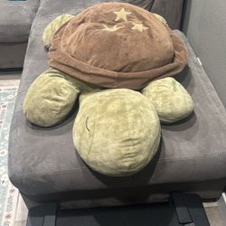 Giant Plush Turtle