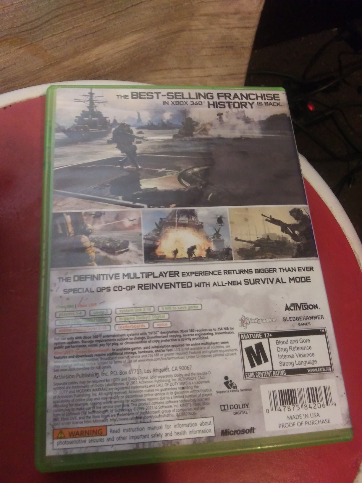 Modern warfare 3 Xbox 360