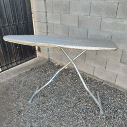 Antique Metal Ironing Board 