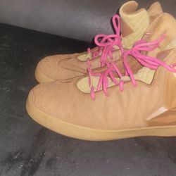 Nike LeBrons Size 11 Brown/pink