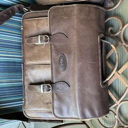 Leather Briefcase Satchel