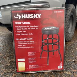 Husky Shop Swivel Stool