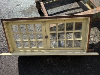 Antique 1913 Casement Window 24 Pane