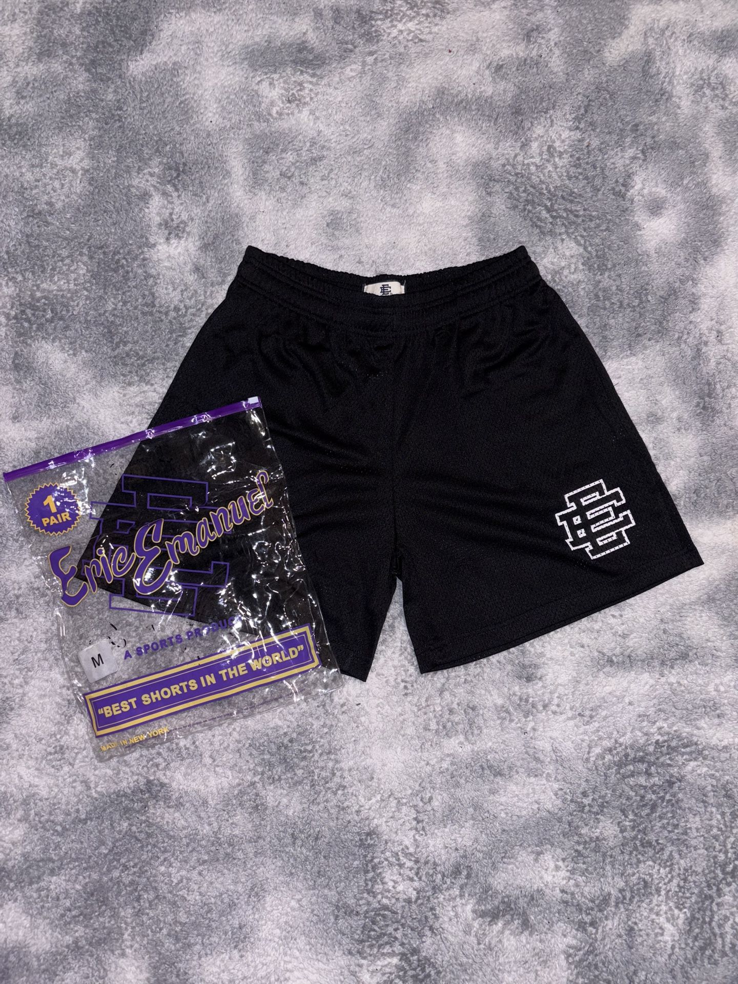 Black And White Eric Emanuel Shorts
