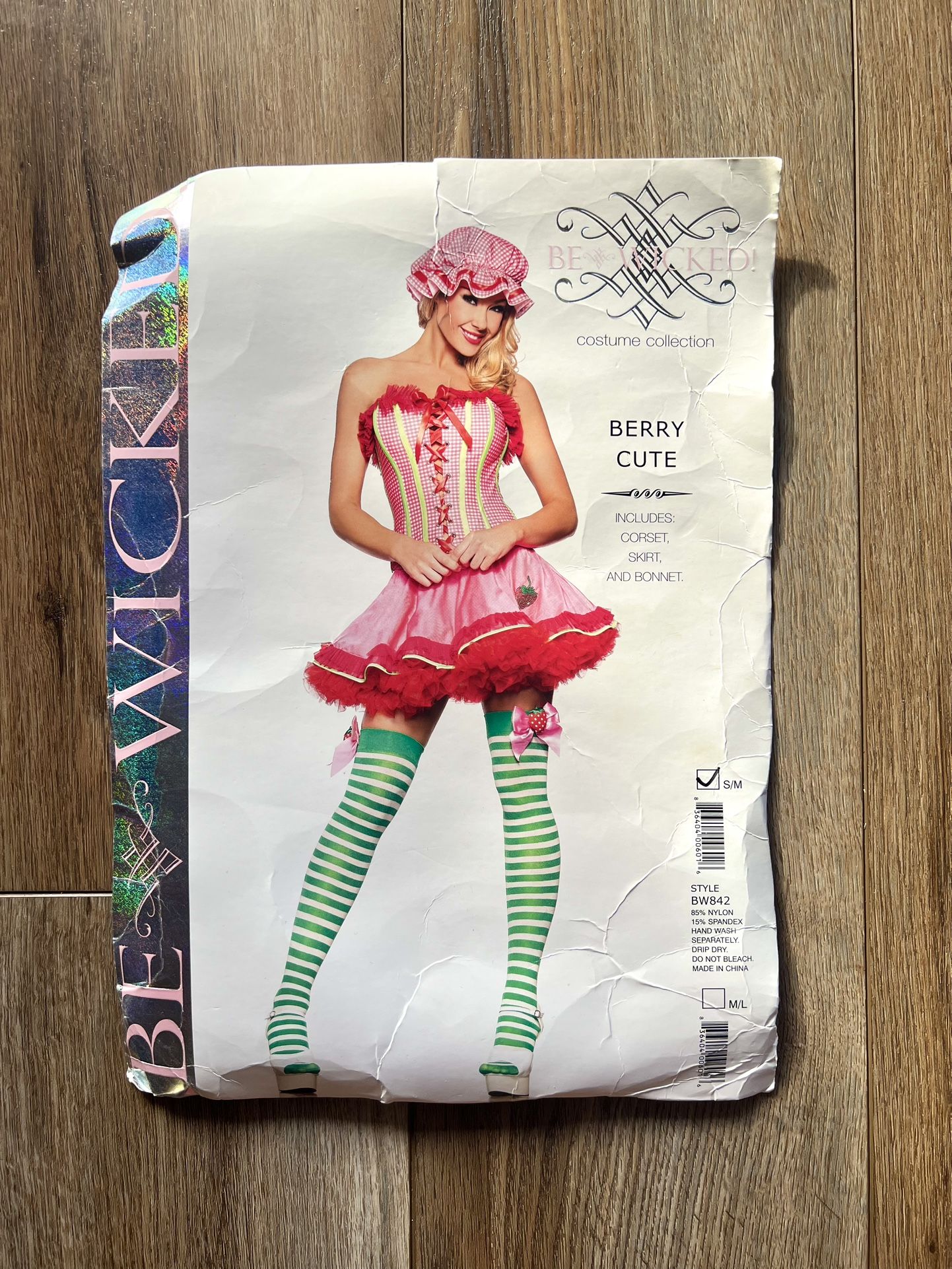 deadstock strawberry shortcake costume