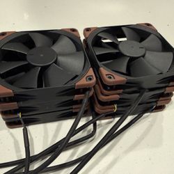 Noctua NF-F12 PC Cooling Fan x6