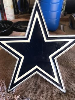 Dallas Cowboys tow hitch cover