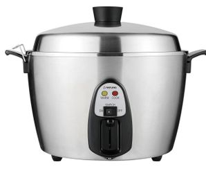 Tatung - TAC-11KN(UL) - 11 Cup Multi-Functional Stainless Steel Rice Cooker - Silver