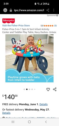 Fisher price baby activity seat