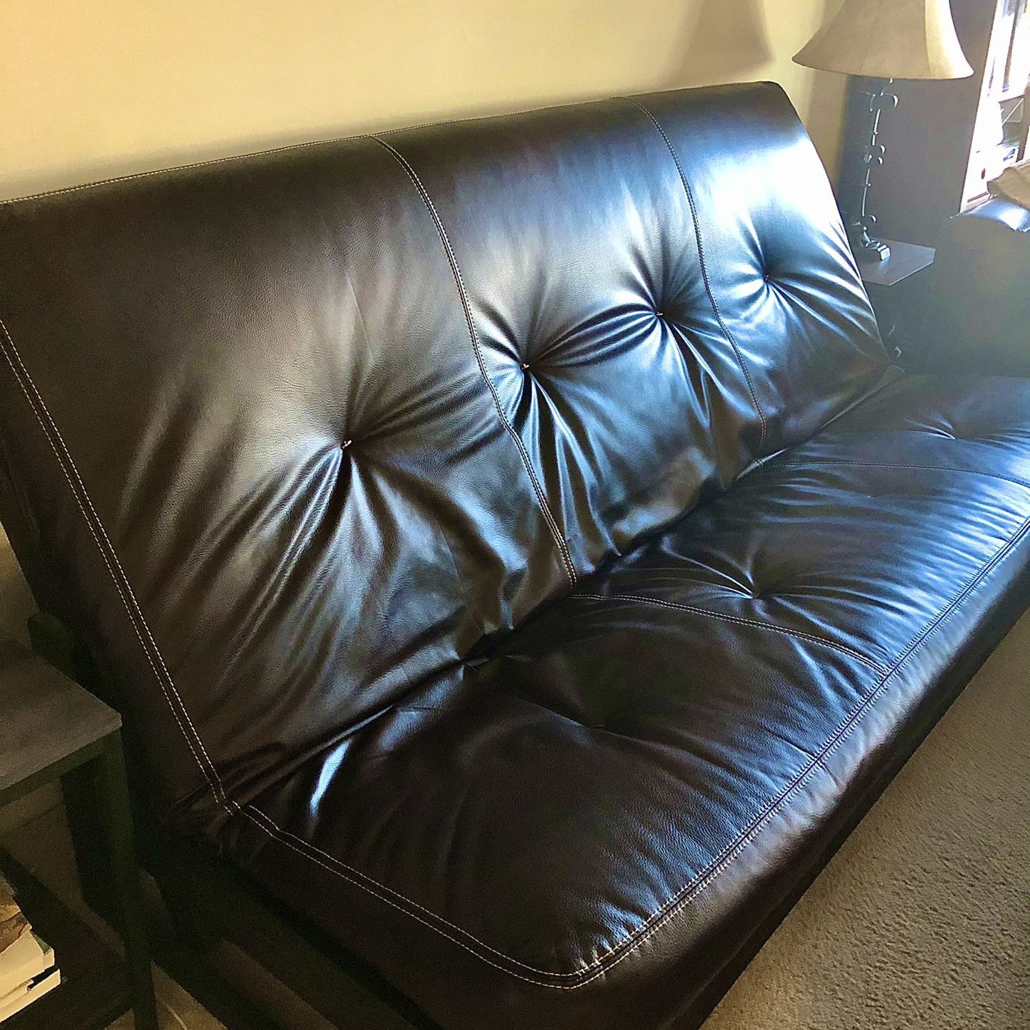 Full 76” futon and mattress