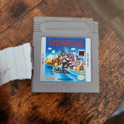 Super Mario Land Nintendo Game Boy Videogame Cartridge