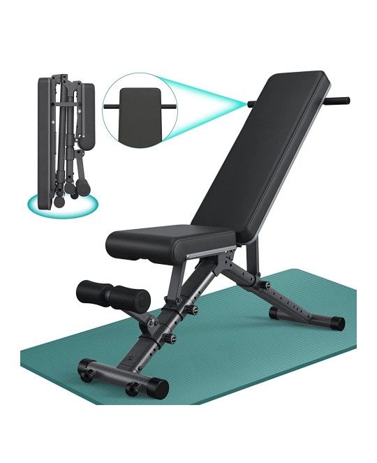 BARWING 10-5-4-2 Weight Bench Adjustable Exercise | 800 LB Heavy Incline Decline Bench Press for Home Gym More Stable and Posture Adjustments | 5 Min 