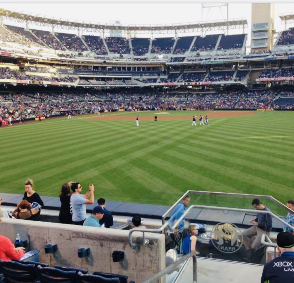 DODGERS PADRES FIELD SEAT TODAY