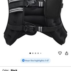 Weight Vest 20lbs New