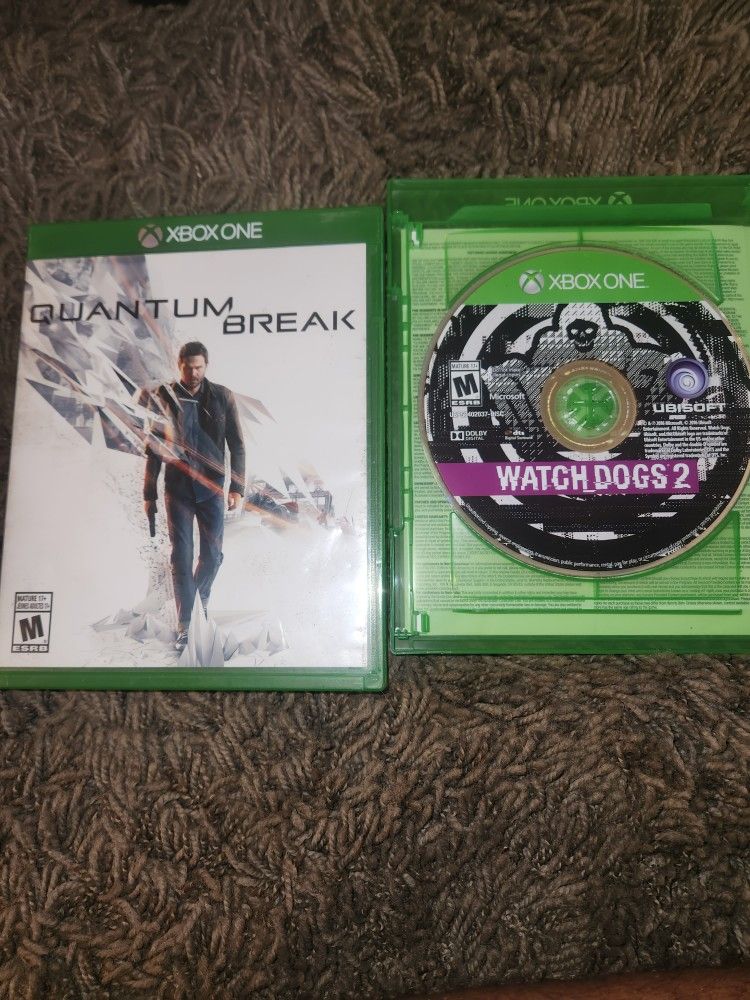 Watch dogs 2, Quantum Break 