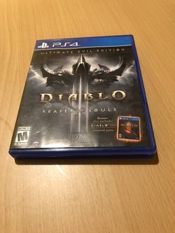 PS4 GAME DIABLO REAPER OF SOULS