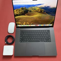 MacBook Pro 16” M3 pro chip 18gb/1TB+Magic Mouse
