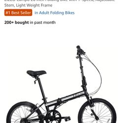 Zizzo Foldable Bike 20inch