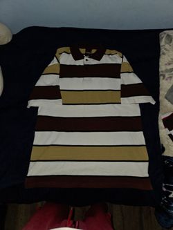 Regal Wear striped polo tee